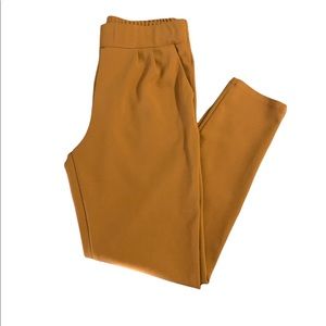 Shinestar Mustard Straight Leg Pull On Pant